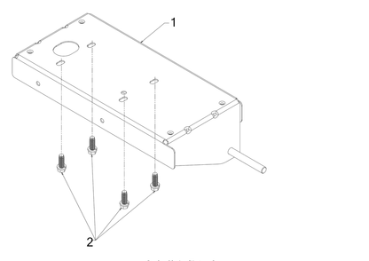 Frame Diagram and Parts List for JS1150 (24A67M4710)(2018) Cub Cadet Leaf Blower / Vacuum
